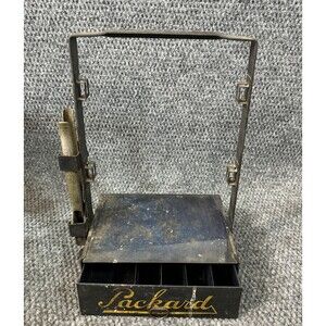 Tool Box Packard Wiring Cable Caddy 1950s Original Advertising Metal Vtg